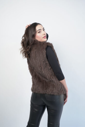 Mocha Rabbit Vest