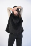Reversible Noir Mink Vest