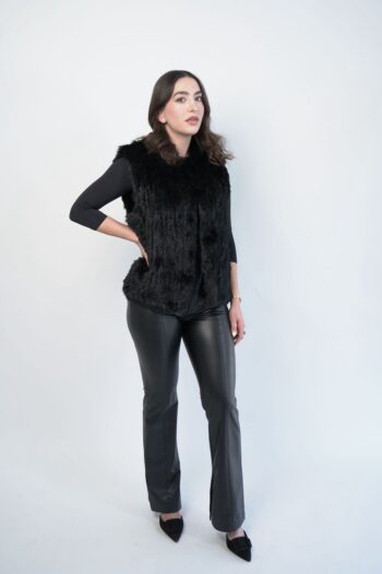 Noir Rabbit Vest