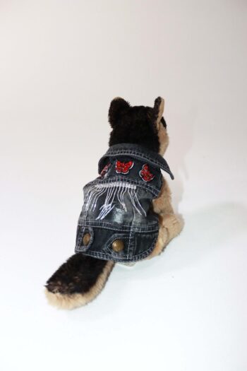 Butterfly Denim Vest